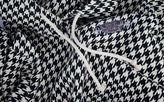 Premium Houndstooth Hoodie