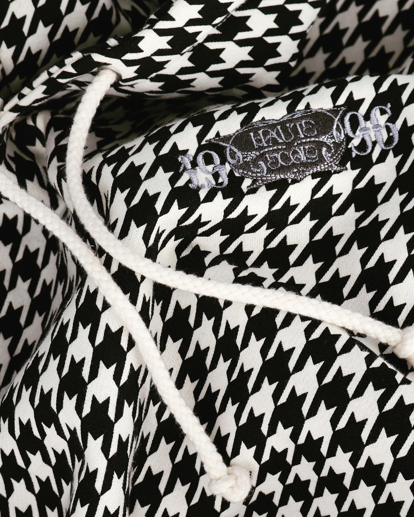 Premium Houndstooth Hoodie